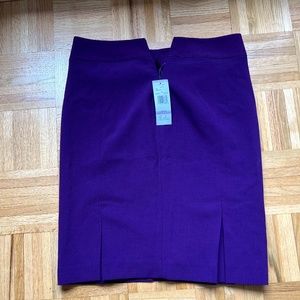Purple Work Pencil Skirt